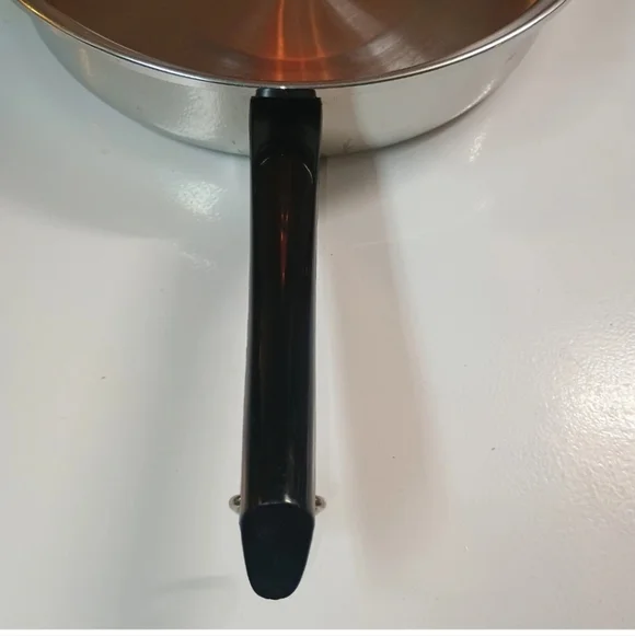 Vintage Vogue Stainless Steel 3 Ply 18-8 Frying Skillet Pan 10 Inch - Picture 2 of 8